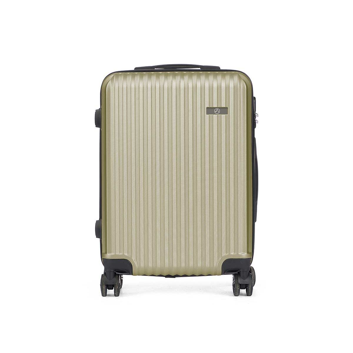 Håndbagage Grøn 55 x 35 x 20 cm Striber
